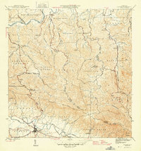 Gurabo 1946 topographic map thumbnail
