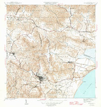 Humacao 1946 topographic map thumbnail