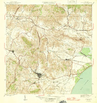 Humacao 1946 topographic map thumbnail