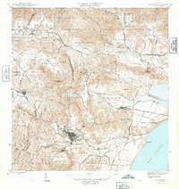 Humacao 1946 topographic map thumbnail