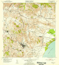 Humacao 1952 topographic map thumbnail
