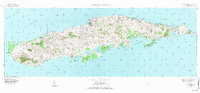 Isla De Vieques topographic map thumbnail