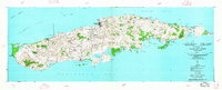 Island Of Vieques topographic map thumbnail