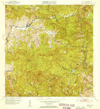 Jayuya 1952 topographic map thumbnail