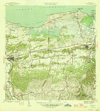 Manati 1946 topographic map thumbnail