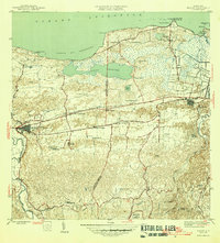 Manati 1946 topographic map thumbnail