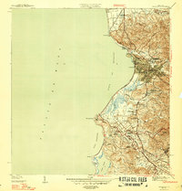 Mayaguez 1947 topographic map thumbnail