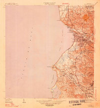 Mayaguez 1947 topographic map thumbnail