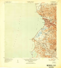 Mayaguez 1947 topographic map thumbnail