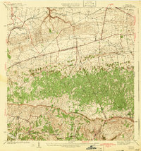 Moca 1942 topographic map thumbnail
