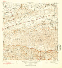 Moca 1942 topographic map thumbnail
