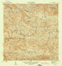 Monte Guilarte 1946 topographic map thumbnail