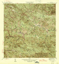 Monte Guilarte 1946 topographic map thumbnail