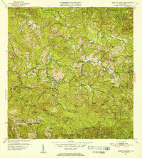 Monte Guilarte 1952 topographic map thumbnail