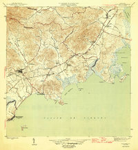 Naguabo 1946 topographic map thumbnail