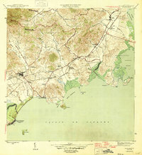 Naguabo 1946 topographic map thumbnail