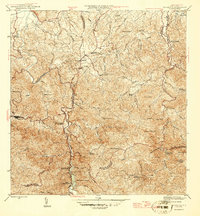 Naranjito 1946 topographic map thumbnail
