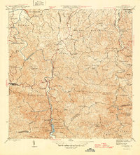 Naranjito 1946 topographic map thumbnail