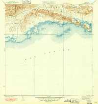 Parguera 1938 topographic map thumbnail