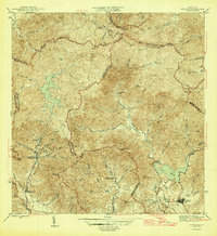 Patillas 1946 topographic map thumbnail