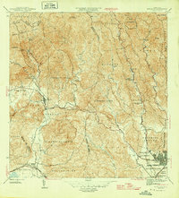 Penuelas 1946 topographic map thumbnail