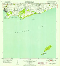 Playa De Ponce 1952 topographic map thumbnail