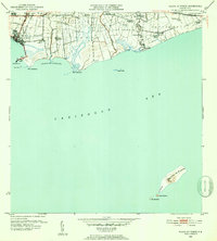 Playa De Ponce 1952 topographic map thumbnail