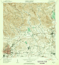 Ponce 1952 topographic map thumbnail