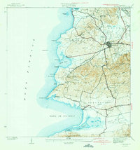 Puerto Real 1941 topographic map thumbnail