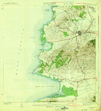 Puerto Real 1941 topographic map thumbnail