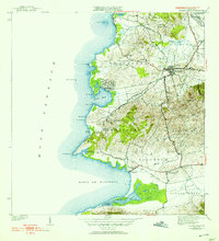 Puerto Real 1941 topographic map thumbnail