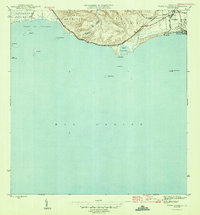 Punta Cuchara 1946 topographic map thumbnail