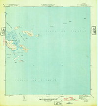 Punta Puerca 1946 topographic map thumbnail