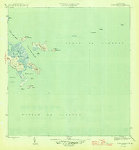 Punta Puerca 1946 topographic map thumbnail
