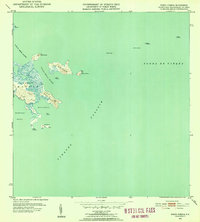 Punta Puerca 1952 topographic map thumbnail