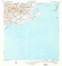 Punta Verraco 1946 topographic map thumbnail