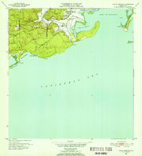 Punta Verraco 1952 topographic map thumbnail