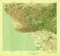 Rincon 1941 topographic map thumbnail