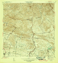 Rio Descalabrado 1945 topographic map thumbnail
