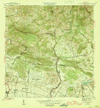 Rio Descalabrado 1945 topographic map thumbnail