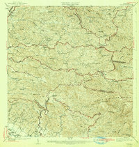 Rosario 1942 topographic map thumbnail