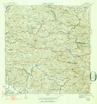 Rosario 1941 topographic map thumbnail
