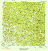 Rosario 1941 topographic map thumbnail