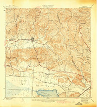 Sabana Grande 1941 topographic map thumbnail