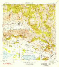 Sabana Grande 1941 topographic map thumbnail