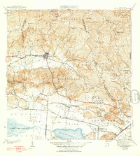 Sabana Grande 1941 topographic map thumbnail