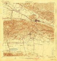 San German 1941 topographic map thumbnail