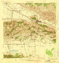San German 1941 topographic map thumbnail