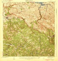 San Sebastian 1941 topographic map thumbnail