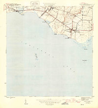 Santa Isabel 1944 topographic map preview